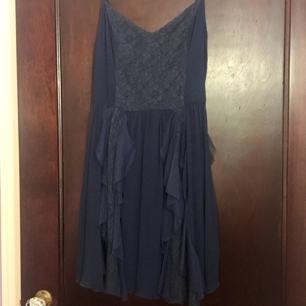 ✨NAVY BLUE LACE/TULLE SUMMER DRESS✨